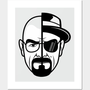 Heisenberg Walter White Bad Posters and Art